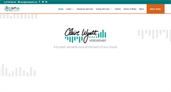 Desktop Screenshot of clairewyatt.com